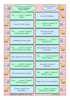 Vorschau - Spiele - Tandem Activity / Tandembögen was were wasn't weren't - Seite 3