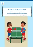 Vorschau - Stundenentwürfe - Tischtennis - 17 Stationen und Spielformen - Sportunterricht - Deckblatt