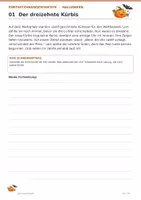 Vorschau - Arbeitsblätter - Geschichte schreiben/fortsetzen Halloween Kl. 5/6 - Seite 2