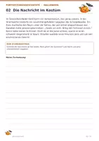 Vorschau - Arbeitsblätter - Geschichte schreiben/fortsetzen Halloween Kl. 5/6 - Seite 3