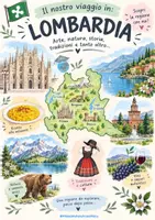 anteprima - Materiale di supporto/inclusione - Viaggio Attorno All’Italia Lombardia - Pagina di copertina