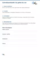 Vorschau - Arbeitsblätter - Geschichte schreiben/fortsetzen Winter Klasse 6/7 - Seite 1