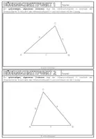 Vorschau - Arbeitsblätter - Dreiecke Geometrie – Dreiecksarten, Winkel, Seiten, Umfang und Flächeninhalt | Arbeitsblatt, Aufgaben und Materialpaket 5.–6. Klasse - Seite 2