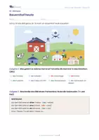 Vorschau - Stundenentwürfe - Kostprobe: Rund um den Bauernhof Klasse 3/4: Unterrichtsreihe für 8 Stunden (Deutsch/DaZ) - Seite 2