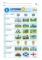 Vista previa - Hojas de trabajo - Pack pruebas iniciales/diagnósticas inglés 4º,5º y 6º de primaria - página 2