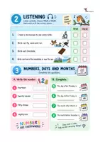 Vista previa - Hojas de trabajo - Pack pruebas iniciales/diagnósticas inglés 4º,5º y 6º de primaria - página 3