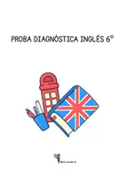 Vista previa - Hojas de trabajo - PRUEBAS DIAGNÓSTICAS INGLÉS 6º PRIMARIA - Portada