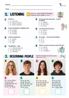 Vista previa - Hojas de trabajo - PRUEBAS DIAGNÓSTICAS INGLÉS 6º PRIMARIA - página 1