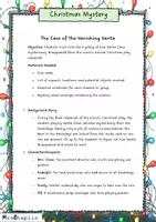 Vorschau - Arbeitsblätter - Mystery - The case of the vanishing Santa - Seite 2