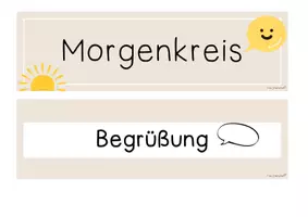Vorschau - Bildkarten - Moderationskarten Morgenkreis - Seite 3
