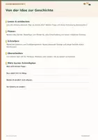 Vorschau - Arbeitsblätter - Materialpaket: Fortsetzungsgeschichten Klasse 6/7 - Seite 2