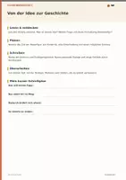 Vorschau - Arbeitsblätter - Fortsetzungsgeschichte Halloween Klasse 6/7 - Seite 1