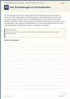 Vorschau - Arbeitsblätter - Fortsetzungsgeschichte Winter Klasse 6/7 - Seite 2