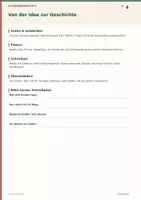 Vorschau - Arbeitsblätter - Kreatives Schreibpaket - Geschichten fortsetzen Klasse 6/7 - Seite 2
