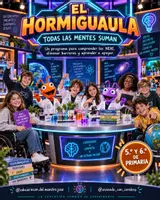 Vista previa - Hojas de trabajo - ¡LLEGA EL HORMIGUAULA! - Portada