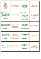 Vorschau - Spiele - Haut | Unterrichtsmaterial | Quiz | Rätsel | Spiel | Biologie | Klasse 5-8 | mit Lösungen - Seite 1