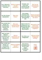 Vorschau - Spiele - Haut | Unterrichtsmaterial | Quiz | Rätsel | Spiel | Biologie | Klasse 5-8 | mit Lösungen - Seite 2
