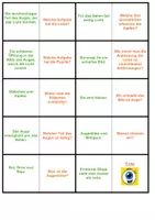 Vorschau - Spiele - Auge | Unterrichtsmaterial | Quiz | Rätsel | Spiel | Biologie | Klasse 5-8 | mit Lösungen - Seite 2