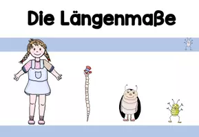 Vorschau - Bildkarten - Millimeter, Zentimeter, Donnerwetter! Deckblätter - Seite 1