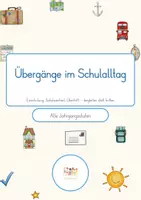 Vorschau - Anderer Materialtyp - Übergänge im Schulalltag | MSD Einschulung Schulwechsel Übertritt Übergabebogen - Deckblatt