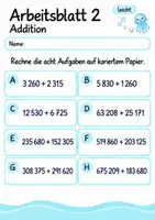 Vorschau - Arbeitsblätter - Wiederholung Mathematik Klasse 4 | Mathematik Klasse 4 | 10 Arbeitsblätter als PDF - Seite 2