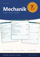 Vorschau - Arbeitsblätter - Mechanik Kraft und Dichte Physik 7 Realschule - Deckblatt
