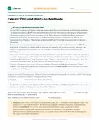 Vorschau - Arbeitsblätter - Ötzi & die C-14-Methode – Arbeitsblatt, Tippzettel & Lösung | Chemie - Seite 1