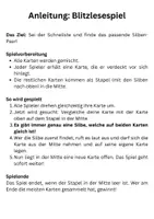 Vorschau - Spiele - Blitzlesespiel - Finde den Zwilling - Stufe 0 - (Zebra Lehrwerk) - Seite 1