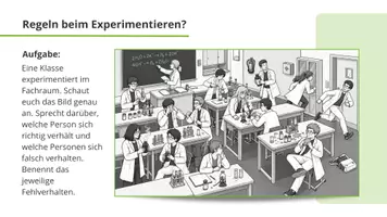 Vorschau - Präsentationen/Tafelbilder - Experimente: Präsentation zum Regeln besprechen - Seite 2