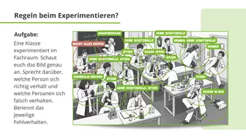 Vorschau - Präsentationen/Tafelbilder - Experimente: Präsentation zum Regeln besprechen - Seite 3