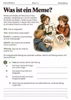 Vorschau - Arbeitsblätter - Memes verstehen – Arbeitsheft Klasse 5–6 - Seite 1