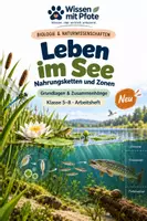 Vorschau - Arbeitsblätter - Arbeitsheft: Wer lebt wo im See – und wer frisst eigentlich wen? - Deckblatt