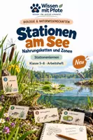 Vorschau - Arbeitsblätter - Arbeitsheft: Nahrungsketten und Zonen – Stationenlernen - Deckblatt