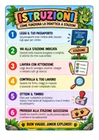 anteprima - Esercizi - Dino Stations – didattica a stazioni |Ripasso Classe terza - Pagina 1