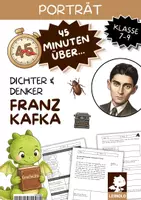 Vorschau - Stundenentwürfe - Franz Kafka – Die Verwandlung, kafkaesk & Biografie - Deckblatt