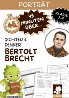 Vorschau - Stundenentwürfe - Bertolt Brecht – Episches Theater, Dreigroschenoper & Exil - Deckblatt