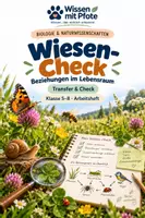 Vorschau - Arbeitsblätter - Arbeitsheft: Ökosystem Wiese – Beziehungen im Lebensraum – Transfer - Deckblatt