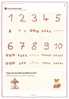 Vorschau - Arbeitsblätter - Ziffern schreiben lernen Klasse 1 | Zahlen nachspuren 1–10 | Ziffernkurs Mathe Anfangsunterricht | Einschulung - Seite 2