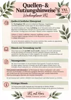 Vorschau - Lehrpläne/Lehrermaterial - Wochenplaner VKL_DAZ mit Bonusseite VKL mit Herz - Seite 3