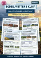 Vorschau - Unterrichtsreihen - Materialpaket Landwirtschaft & ländliche Räume 5/6 - Seite 1