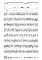Vorschau - Arbeitsblätter - JOHN F. KENNEDY – Steckbrief: Englisch Arbeitsblatt Biografie & Leseverstehen - Seite 2