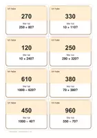 Vorschau - Spiele - Ich habe … wer hat? Herbst – Plus und Minus bis 1000 (Klasse 3) – Kartenspiel für die ganze Klasse - Seite 2