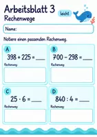 Vorschau - Arbeitsblätter - Übertritt Mathematik Klasse 4 | Mathematik Klasse 4 | 10 Arbeitsblätter als PDF - Seite 3