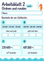 Vorschau - Arbeitsblätter - Grundwissen Mathematik Klasse 4 | Mathematik Klasse 4 | 10 Arbeitsblätter als PDF - Seite 2
