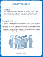 Vista previa - Otros - Proyecto Sinergia (autocuidado para el personal educativo) - página 1