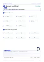 Vorschau - Arbeitsblätter - Winter-Mathe Klasse 2 | Zahlenraum 100 + Lösungen - Seite 3