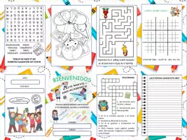 Vista previa - Otros - Mini libro de actividades: Inicio de clases - Portada
