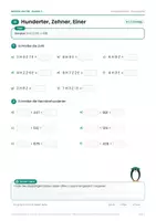 Vorschau - Arbeitsblätter - Winter-Mathe Klasse 3 – Zahlenraum 1000 - Seite 3