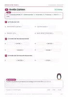 Vorschau - Arbeitsblätter - Winter-Mathe Klasse 4 – große Zahlen - Seite 3