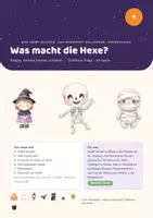 Vorschau - Arbeitsblätter - DaZ Halloween: Verben – Grundschule - Seite 1
